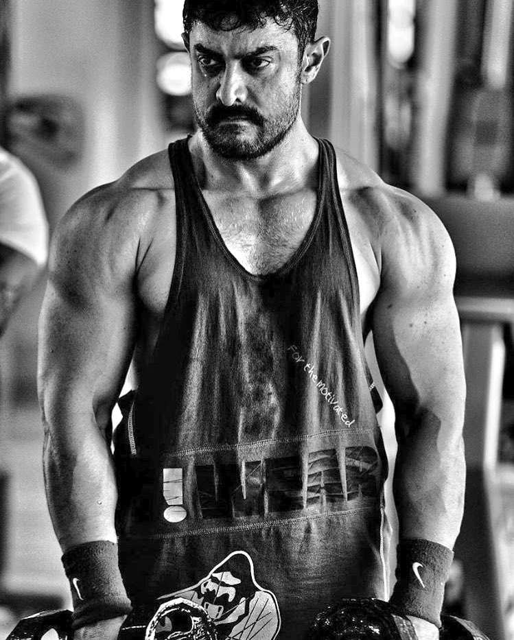 Aamir Khan trasformation for Dangal